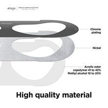 Load image into Gallery viewer, elago Dust Guard Compatible with AirPods 3 Case, Dust-Proof Sticker Compatible with AirPods 3rd Generation Case 2021, Protection from Iron &amp; Metal Shavings, Clean Your AirPods (1 Set, Dark Grey)
