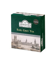 Load image into Gallery viewer, Ahmad Tea Black Tea, Earl Grey Teabags, 100 ct - Caffeinated and Sugar-Free
