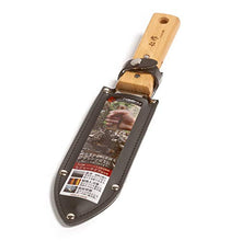 Load image into Gallery viewer, Nisaku NJP650 Hori-Hori Weeding &amp; Digging Knife, Authentic Tomita (Est. 1960) Japanese Stainless Steel, 7.25&quot; Blade, Wood Handle
