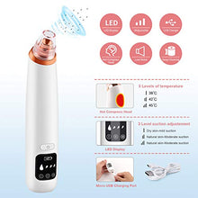 Load image into Gallery viewer, Blackhead Remover Vacuum Facial Acne Pore Suction Blackhead Vacume Cleaner Extractor Tool Face Comedone Removal with 6 Probes LCD Screen for Women &amp; Men by Sunrich
