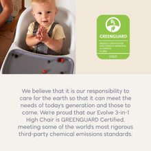 Load image into Gallery viewer, Ergobaby Evolve Baby High Chair Seat Insert and Tray, Natural Wood

