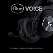 Load image into Gallery viewer, Logitech G PRO X Gaming Headset (2nd Generation) with Blue Voice, DTS Headphone 7.1 and 50 mm PRO-G Drivers, for PC, Xbox One, Xbox Series X|S,PS5,PS4, Nintendo Switch, Black (Renewed)
