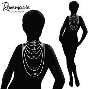 Rosemarie Collections Women's Seven Multi Strand Beaded Statement Round Ball Drape Colorful Necklace and Earrings Jewelry Set (Sunshine Yellow)