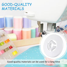 Load image into Gallery viewer, Spool Pin Cap Sewing Spool Cap Small Medium Large Replacement Spool Cap Compatible with Brother, Babylock Sewing and Embroidery Machines, 45 mm, 35 mm and 25 mm, White (9 Pieces)
