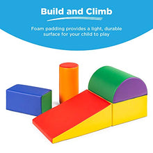 Load image into Gallery viewer, Best Choice Products 5-Piece Kids Climb &amp; Crawl Soft Foam Block Activity Play Structures for Child Development, Color Coordination, Motor Skills
