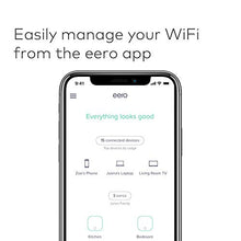 Load image into Gallery viewer, Amazon eero mesh WiFi system – router replacement for whole-home coverage (3-pack)
