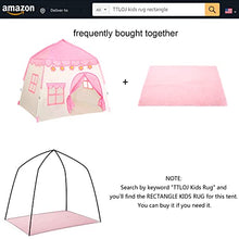 Load image into Gallery viewer, TTLOJ Kids Play Tent for Girls, 420D Thick Oxford Fabric, Princess Playhouse, Pink Castle, Children Fairy Tale Teepee Tent, Indoor Outdoor, Bonus Star Lights, Princess Crown &amp; Wand, Birthday
