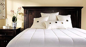 Sunbeam Heated Mattress Pad | Quilted, 10 Heat Settings SleekSet, King (Renewed)