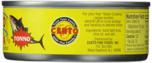 Load image into Gallery viewer, Cento Solid Packed Tuna in Olive Oil, 5-Ounce Cans (Pack of 24)
