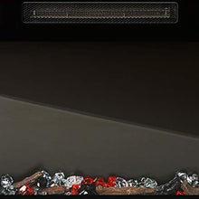Load image into Gallery viewer, Mystflame 50 inch Electric Fireplace - Ultra Slim Frame - in Wall Recessed &amp; Wall Mounted - Multicolor Flame - Log &amp; Crystal Hearth - 1500/750 Watt Heater - Remote Control &amp; Touch Screen - Timer
