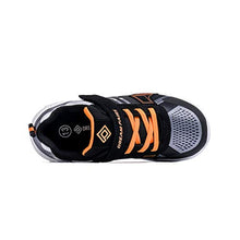 Load image into Gallery viewer, DREAM PAIRS Boys KD18002K Lightweight Breathable Running Athletic Sneakers Shoes Black Grey Orange, Size 1 M US Little Kid
