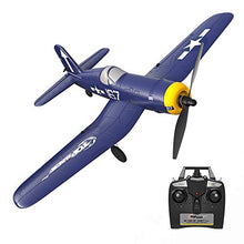 Load image into Gallery viewer, Top Race Rc Plane 4 Channel Remote Control Airplane Ready to Fly Rc Planes for Adults, Remote Control War Plane F4U Corsair with Propeller Saver (TR-F4U)
