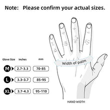 Load image into Gallery viewer, Large Disposable Vinyl Exam Gloves, 100 Count - 4 Mil-Thick -Latex Free Powder Free, Food Safe, Cleaning Gloves-Blue
