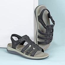 Load image into Gallery viewer, Orthofeet Proven Heel and Foot Pain Relief. Extended Widths. Orthopedic Diabetic Arch Support Women's Orthotic Sandals, Amalfi
