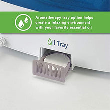 Load image into Gallery viewer, PureGuardian H5225WCA Ultrasonic Warm &amp; Cool Mist Humidifier, 100 Hrs. Run Time, 2 Gal. Tank, 560 Sq. Ft. Coverage, Quiet, Filter Free, Essential Oil Tray, White/Blue
