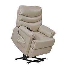 Load image into Gallery viewer, Domesis Olathe - Renu Leather Power Recline and Lift Chair, Cream
