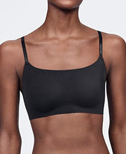 Load image into Gallery viewer, Calvin Klein womens Invisibles Comfort Seamless Adjustable Skinny Strap Bralette Bra bare X-Large

