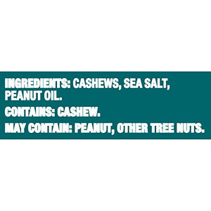 PLANTERS Fancy Whole Cashews with Sea Salt, 33 oz. Resealable Jar - Snack for Adults Made with Simple Ingredients - Good Source of Essential Nutrients - Kosher