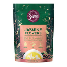 Load image into Gallery viewer, Suncore Foods Dried Jasmine Flowers Superbloom, Caffeine-Free Tea, Gluten-Free, Non-GMO, 1oz (1 Pack)
