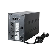 Load image into Gallery viewer, 1500VA UPS Battery Backup 900W Intelligent LCD Battery Backup and Surge Protector,Uninterruptible Power Supply,Battery Backup for Computer
