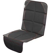 Load image into Gallery viewer, Cheekie Monkie Super Seat Protection Mat, Auto Seat Protector (Seat Cover) with Waterproof Material, Extra Strength Non-Slip Backing, and Sturdy Foam Pads Fits Most Vehicles
