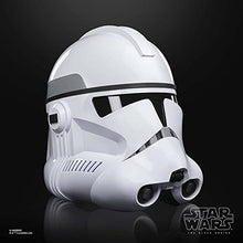 Load image into Gallery viewer, Star Wars The Black Series Phase II Clone Trooper Premium Electronic Helmet, The Clone Wars Roleplay Collectible, Kids Ages 14 and Up
