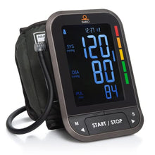 Load image into Gallery viewer, Dario Blood Pressure Monitor Gen2 - Automatic Digital BP Machine with Large Backlit Display Upper Arm Meter and Large Cuff for Accurate Home Use, with Carrying Case (Large 8.75-16.5 in (22-42cm))
