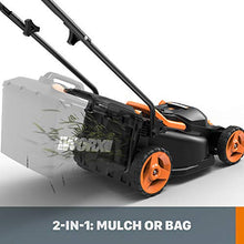 Load image into Gallery viewer, Worx WG779 40V Power Share 4.0Ah 14&quot; Cordless Lawn Mower
