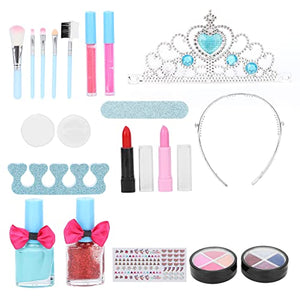 Children's make-up toys, children's make-up, washable, non-toxic, gentle and safe, rich and interesting girl make-up set birthday gift