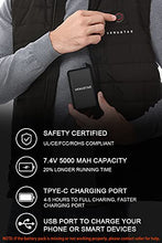 Load image into Gallery viewer, Venustas Men's Heated Vest with Battery Pack 7.4V, Heated hunting vest
