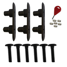 Load image into Gallery viewer, AQUBONA Double Tabs Fins Soft Plug 3pcs for Softboard Soft Top Surfboard Accessories Surfing
