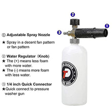 Load image into Gallery viewer, Tool Daily Foam Cannon with 1/4 Inch Quick Connector, 1.1 mm Orifice for Foam Cannon and Foam Maker
