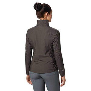 Mountain Hardwear KOR Preshell Pullover Women’s Lightweight Jacket Windbreaker for Running, Hiking, Climbing, and Everyday - Void - X-Small