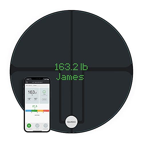 QardioBase2 WiFi Smart Scale and Body Analyzer: monitor weight, BMI and body composition, easily store, track and share data. Free app for iOS, Android, Kindle. Works with Apple Health.