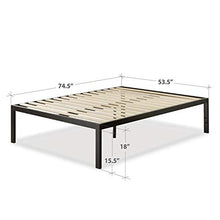 Load image into Gallery viewer, ZINUS Lorrick Metal Platform Bed Frame / Mattress Foundation / Easy, Bolt Free Assembly, Full
