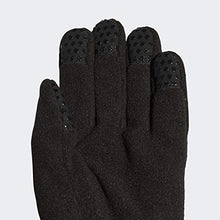 Load image into Gallery viewer, adidas Adult Field Player Fleece Glove Black/White Size 7

