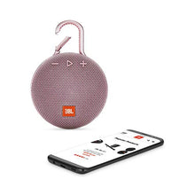 Load image into Gallery viewer, JBL CLIP 3 - Waterproof Portable Bluetooth Speaker - Pink
