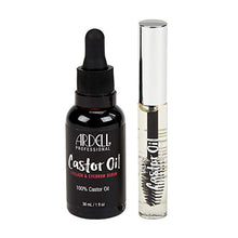 Load image into Gallery viewer, Ardell 100% Pure Castor Oil Eyelash Growth Enhancer &amp; Brow Serum Kit, Hexane Free 1 Oz. Bottle, with FREE 0.33 Oz. Travel size
