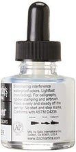 Load image into Gallery viewer, Dr. Ph. Martin's 400070-1R Iridescent Calligraphy Color, 1.0 oz, Iridescent Silver (1R)

