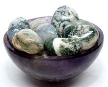 Load image into Gallery viewer, White &amp; Green Chalcedony Agate Gemstone Pebbles Polished Natural Multicolor Crystal Mineral Tumbled Stone Cabochon Specimen Cabs - India (5PCS)
