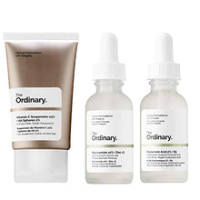 Load image into Gallery viewer, The Ordinary Facial Treatment Set! Includes Vitamin C Cream, Hyaluronic Acid Serum and Niacinamide Serum! Brightens, Hydrates And Reduces Skin Blemishes! Vegan, Paraben Free &amp; Cruelty Free!
