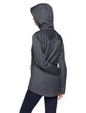 Load image into Gallery viewer, Columbia Women&#39;s Top Pine Insulated Rain Jacket, Waterproof &amp; Breathable, Shark Melange, Large
