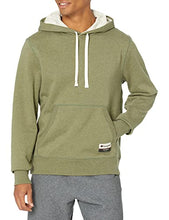 Load image into Gallery viewer, Champion Men's Authentic Originals Sueded Pullover Hoodie, Green Luck Heather, Small
