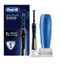 Load image into Gallery viewer, Oral-B Pro 5000 Smartseries Electric Toothbrush With Bluetooth Connectivity, Black Edition (Powered By Braun)

