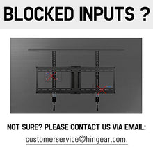 Load image into Gallery viewer, Mounting Dream Tilting TV Wall Mount for Most 37-70 Inches Flat Screen TVs, TV Mount - Wall Mount TV Bracket up to VESA 600x400mm and 132 lbs - Easy to Install on 16", 18", 24" Studs
