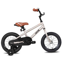 Load image into Gallery viewer, JOYSTAR 16 Inch Kids Bike for 4 5 6 Years Boys, Kids Bicycle with Training Wheel &amp; Coaster Brake, 85% Assembled, Silver
