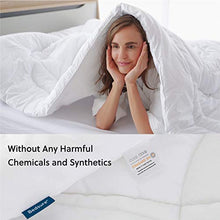 Load image into Gallery viewer, Bedsure Down Alternative Duvet Insert Full/Queen Size - Ergonomic 300 GSM Microfiber Hypoallergenic Comforter with Corner Tabs - Quilted Lightweight All Season White
