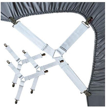 Load image into Gallery viewer, Raytour Bed Sheet Holder Straps Sheet Stays Keepers Bedsheet Holders Fasteners
