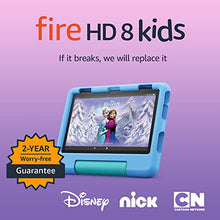 Load image into Gallery viewer, Amazon Fire HD 8 Kids tablet, 8" HD display, ages 3-7, includes 2-year worry-free guarantee, Kid-Proof Case, 32 GB, (2022 release), Blue
