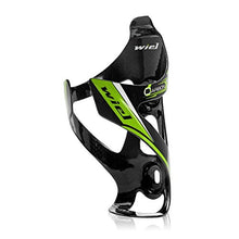 Load image into Gallery viewer, Wiel 100% Full Carbon Fiber Bicycle Bike Light Drink Water Bottle Cage Holder (2PCs Green)
